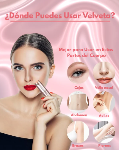 Depiladora Facial Velveta