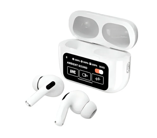 Auriculares AIRPODS con Pantalla Inteligente SONIDO ANC ENC