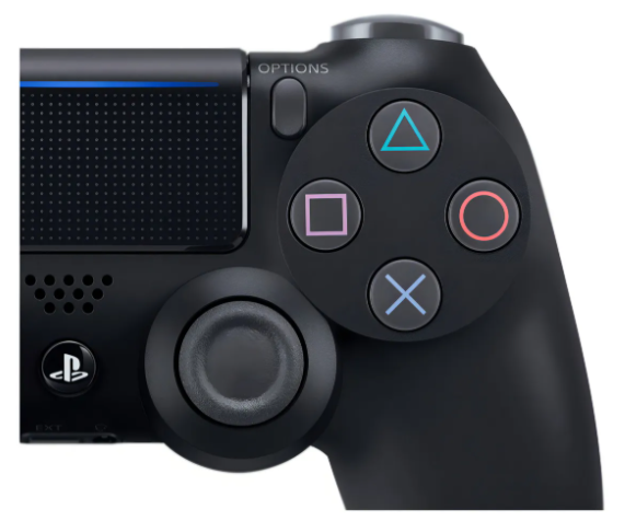 Joystick Ps4 Sony con cable de carga