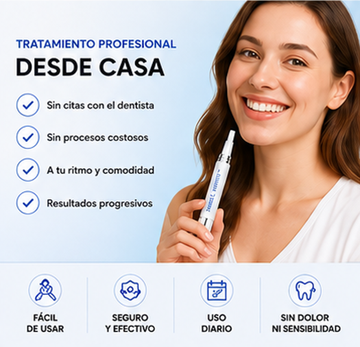Tratamiento Blanqueador DENTAL! Con polvo quitamanchas de regalo!