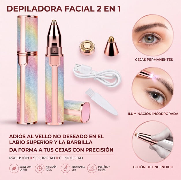 Depiladora Facial Velveta